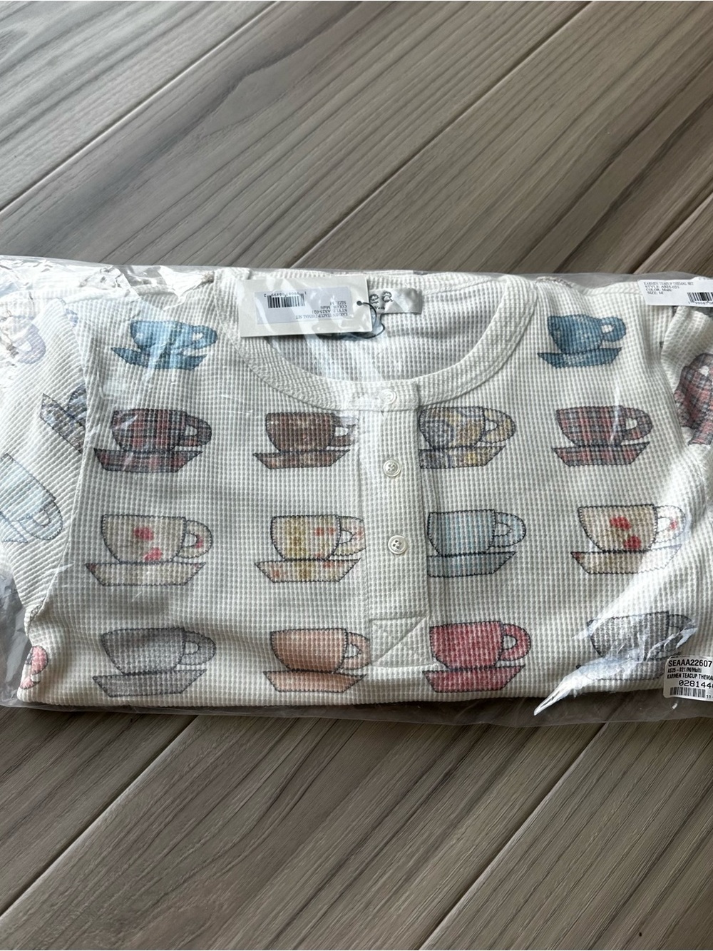SEA Karmen Teacup Thermal Pajama Set - Picture 3 of 4